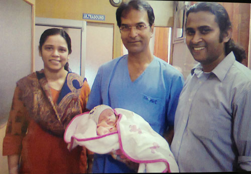 With Successful Couple