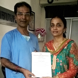 Gynaecologist From Hyderabad .september 2016 Batch